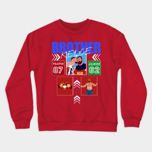 Jason Kelce x Travis Kelce Crewneck Sweatshirt